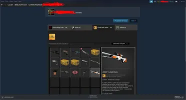 Conta Steam com jogos