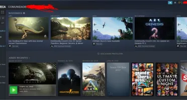 Conta Steam com jogos