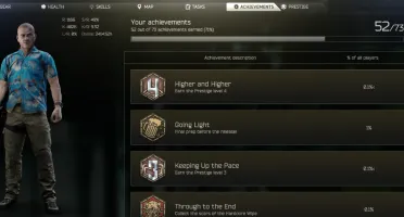 Escape From Tarkov Eod+Unheard+Snowball+ Prestige 4+ 2.4Hrs