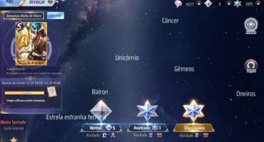 Saint seiya Awakening com mais de 3000 Gemas Avançadas
