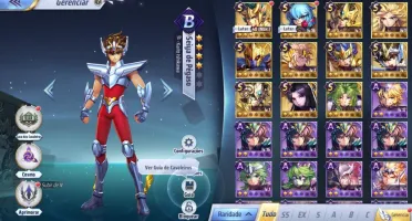 Saint seiya Awakening com mais de 3000 Gemas Avançadas