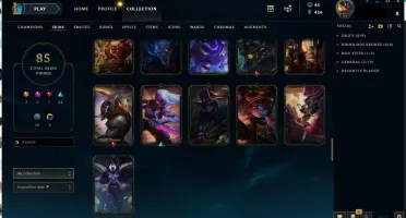 Conta League of legends Lv71 Gold no 3v3 S7.