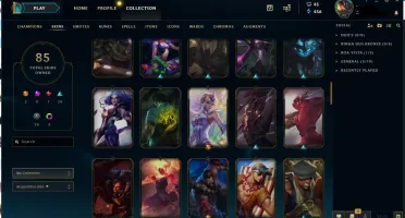 Conta League of legends Lv71 Gold no 3v3 S7.