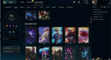 Conta League of legends Lv71 Gold no 3v3 S7.