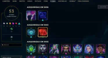 [Entrega Automática] Conta Lol Ouro, 47 Skins, 13K Ea, á mão