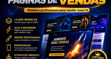 🚀 +4.000 Páginas de Vendas Premium