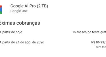 Google One 2 Tb + Gemini Pro- 15Meses Atv Na Sua Conta