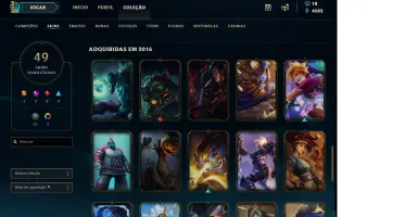 Conta Platina 3 Ex diamante 5 103 champ 49 Skin