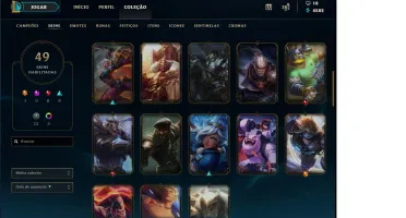 Conta Platina 3 Ex diamante 5 103 champ 49 Skin