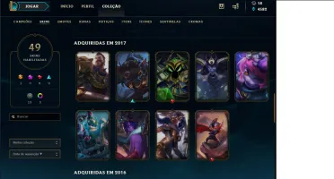 Conta Platina 3 Ex diamante 5 103 champ 49 Skin