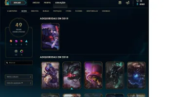 Conta Platina 3 Ex diamante 5 103 champ 49 Skin