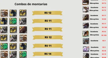 {prata} {albion} MONTARIAS ÉPICAS | TOMOS DE COLETA