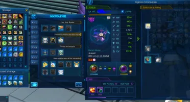 Tamer 91 Lucemon Gehena liberada