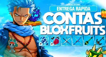 Blox Fruits - Conta Level 1500+ 🎲 FRUTAS ALEATÓRIAS 🎲