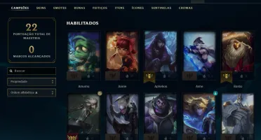 Conta diamante 4, nvl 44, 30 campeões, 5500 EA, E-MAIL TROCA
