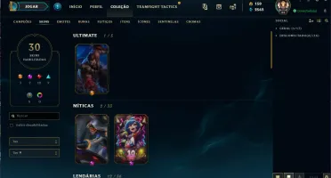 Conta Lolzin + Pax Sivir (Neos)