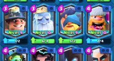 CONTA CLASH ROYALE NVL 13 DECK MAXIMIZADO