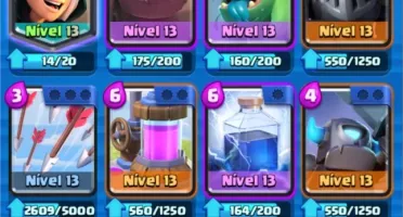 CONTA CLASH ROYALE NVL 13 DECK MAXIMIZADO