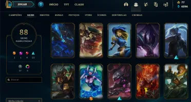 Conta League Of Legends 88 Skins Sou Confiavel Faço Desconto