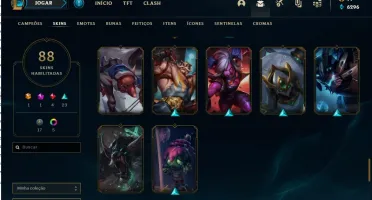 Conta League Of Legends 88 Skins Sou Confiavel Faço Desconto