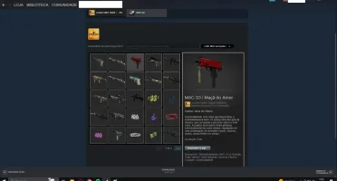 Conta Cs Go Quase 2K Horas Com Broches