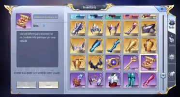 Saintseiya Awakening A-139 + 750 Gemas Avançadas