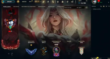Conta Lol Com Pacote Ahri Imortalizada 60K Rp, Esmeralda 3