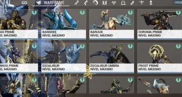 Warframe MR20/ 4 anos de conta/sair rapido