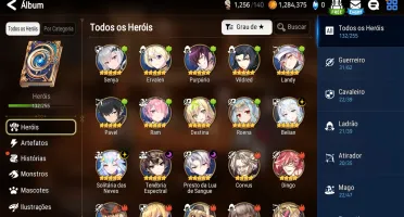 Vendo conta Epic Seven Global