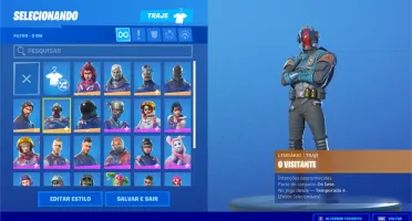 Conta Fortnite SKIN Cavaleiro Negro + O Ceifador +950 vbucks