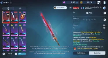 Conta Solo Leveling 6 Bonecos Ssr 2 Armas Ssr