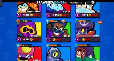 Conta brwal stars desde 2019 pego outra acc + volta