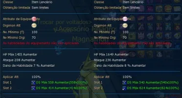 Conta LADMO servidor Omegamon com OX, Zeed, DB e mais