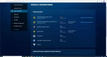 V> CONTA WOW COMPLETA+ CLASSIC+ DIABLO+ STARCRAFT+OVERWATCH
