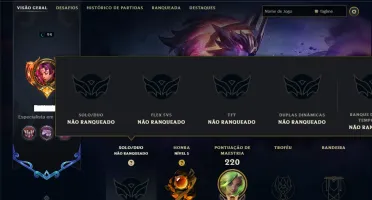 Unranked com 140 Champs e 33 Skins ( ADC / MID )