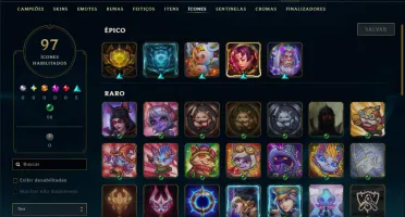 Unranked com 140 Champs e 33 Skins ( ADC / MID )