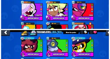 Brawl stars conta antiga