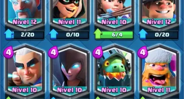 Clash Royale 6400 trofeus, 1kk gold, 1k gemas, 155 wins war