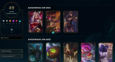[Entrega Automática] Lol Ferro, 49 Skins, 1 Lendária, 8K Ea