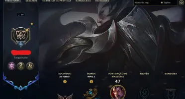 [Entrega Automática] Lol Ferro, 49 Skins, 1 Lendária, 8K Ea