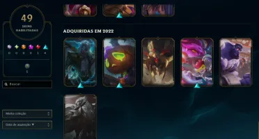 [Entrega Automática] Lol Ferro, 49 Skins, 1 Lendária, 8K Ea