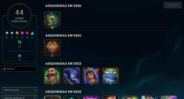 [Entrega Automática] Lol Ferro, 49 Skins, 1 Lendária, 8K Ea