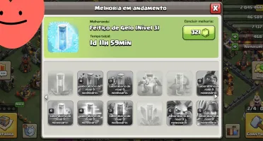 Conta de Clash Of Clans e Clash Royale