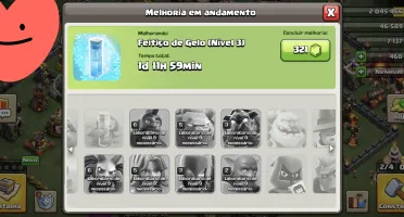Conta de Clash Of Clans e Clash Royale