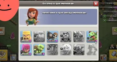 Conta de Clash Of Clans e Clash Royale