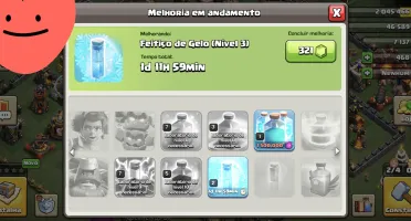 Conta de Clash Of Clans e Clash Royale