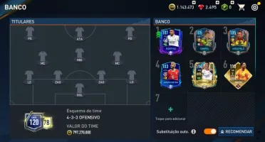 Conta Fifa Mobile Ger 120 Com 78 De Entrosamento