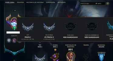 Unranked com TODOS os Champs e 191 Skins ( ADC / JG )