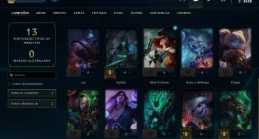 Conta Bronze Lol