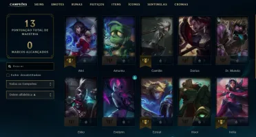Conta Bronze Lol